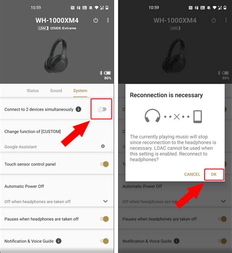 wh1000xm4 settings